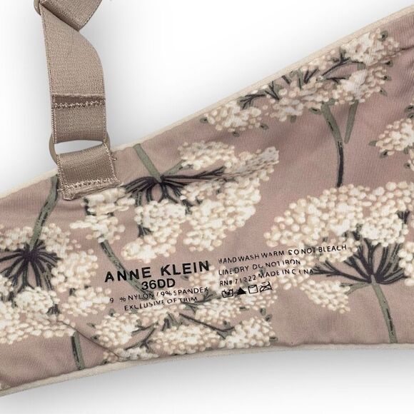 Anne Klein T Shirt Bra Underwire Ultrasoft Women’s Size 36DD - Picture 7 of 7